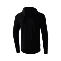 Erima Kapuzensweatjacke Kinder - schwarz - 140