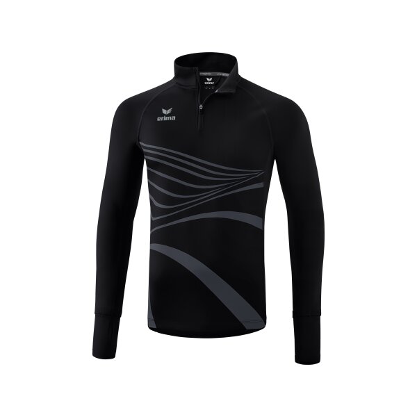 erima Racing Longsleeve Sweatshirt Kinder - schwarz