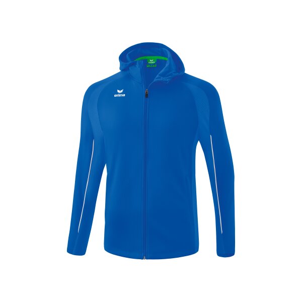 Erima Liga Star Trainingsjacke mit Kapuze Kinder - new royal/weiß