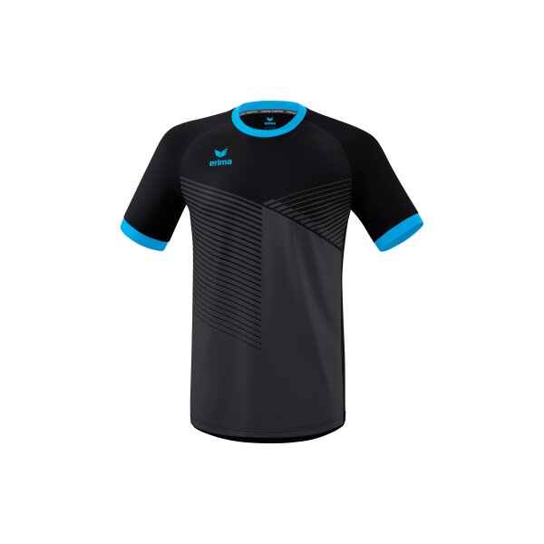 Erima Mantua Trikot Kinder - schwarz/curacao - 140