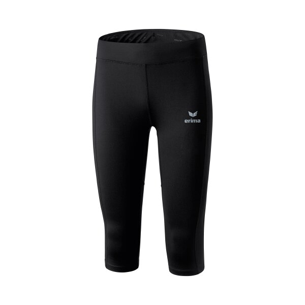 Erima Performance 3/4 Laufhose Damen - schwarz - 44