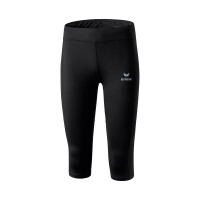 Erima Performance 3/4 Laufhose Damen - schwarz - 44