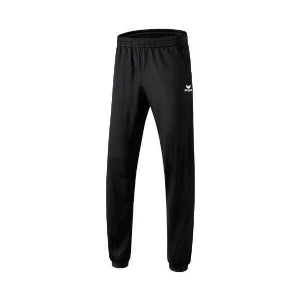 Erima Polyester Trainingshose mit Bündchen Kinder - schwarz - 104