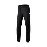 Erima Polyester Trainingshose mit Bündchen Kinder - schwarz - 104