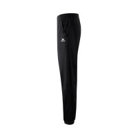 Erima Polyester Trainingshose mit Bündchen Kinder - schwarz - 104