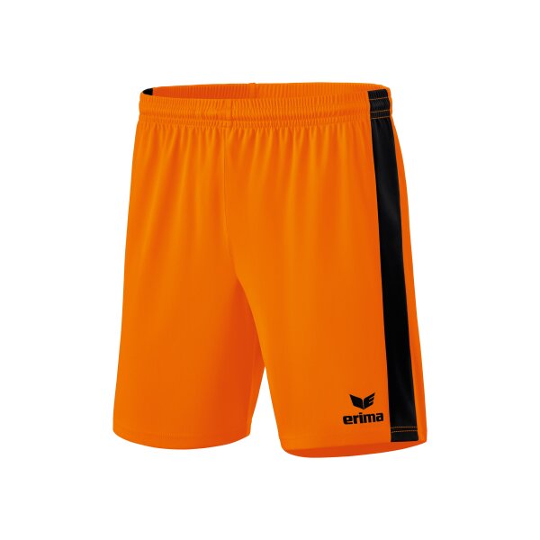 Erima Retro Star Shorts Herren - new orange/schwarz - S