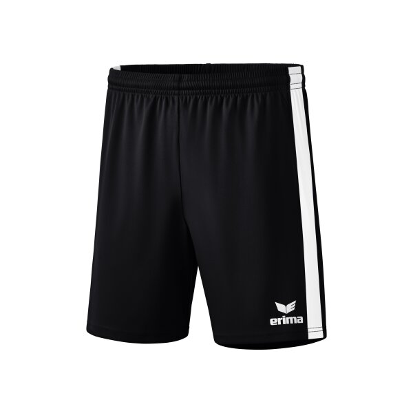 Erima Retro Star Shorts Kinder - schwarz/weiß - 128