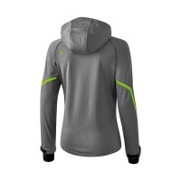 Erima Softshelljacke Function Damen - grau melange/green gecko - 36