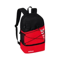 Erima Six Wings Rucksack - rot/schwarz