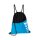 erima Six Wings Turnbeutel Unisex - curacao/schwarz