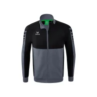 Erima Six Wings Worker Jacke Herren - slate grey/schwarz