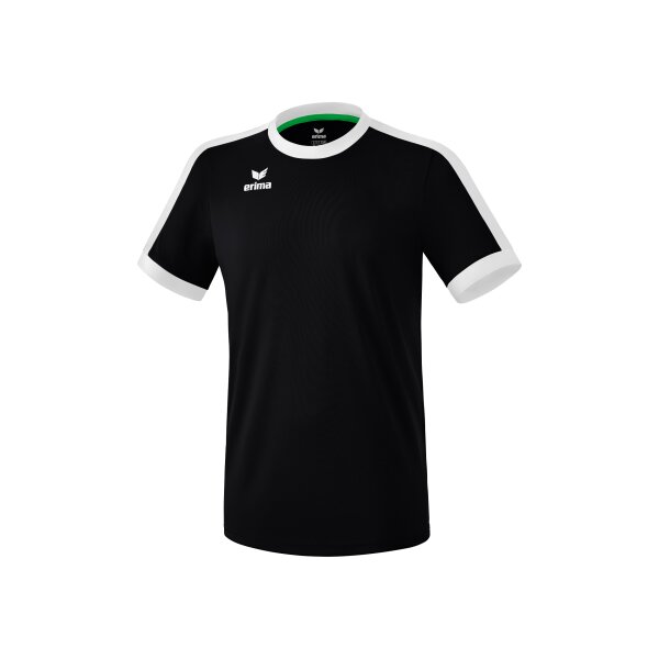 Erima Retro Star Trikot Kinder - schwarz/weiß - 128