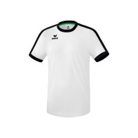 Erima Retro Star Trikot Kinder - weiß/schwarz - 140