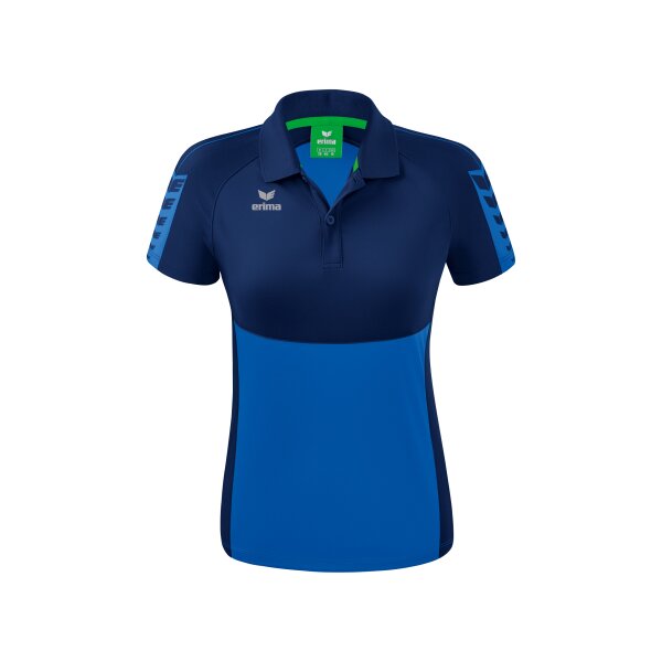 Erima Six Wings Poloshirt Damen - new royal/new navy - 42