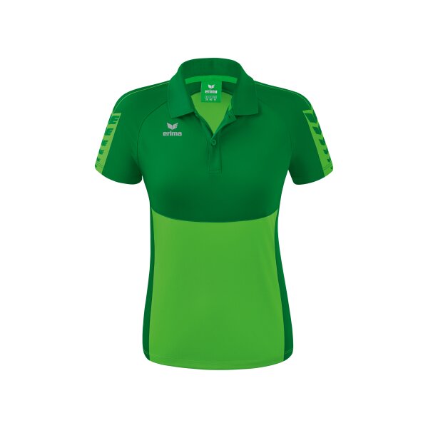 Erima Six Wings Poloshirt Damen - green/smaragd - 36