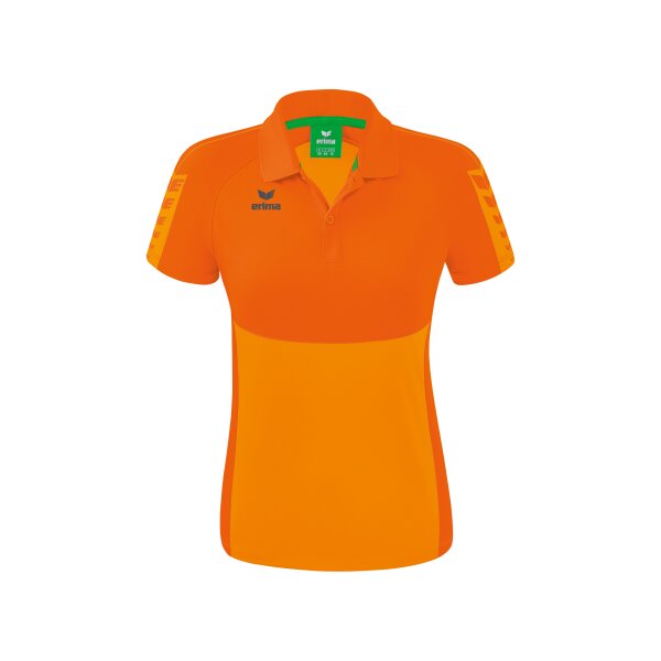 Erima Six Wings Poloshirt Damen - new orange/orange - 44