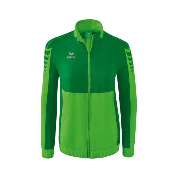 Erima Six Wings Präsentationsjacke Damen - green/smaragd - 40