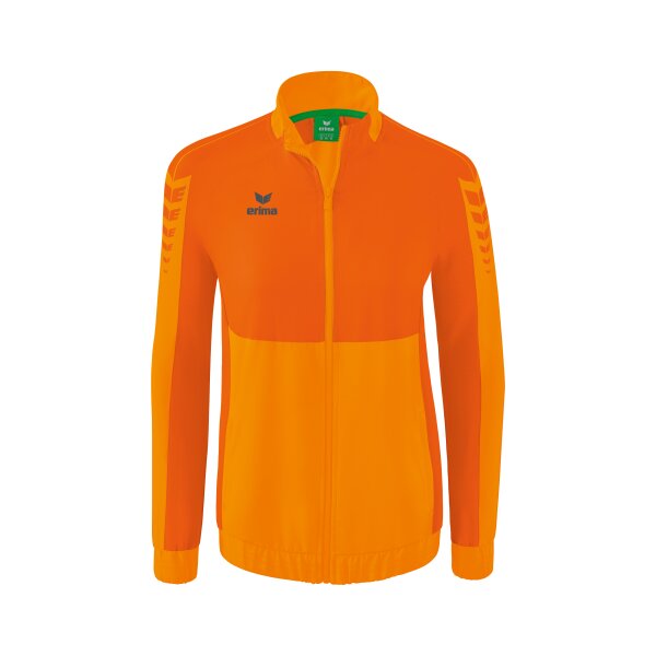 Erima Six Wings Präsentationsjacke Damen - new orange/orange - 44