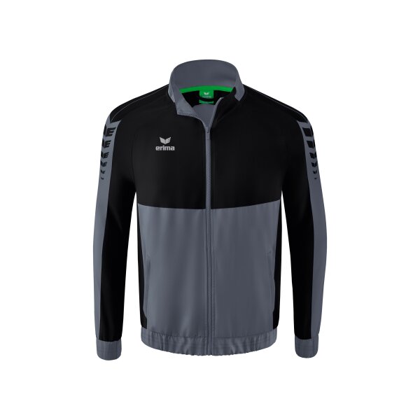 Erima Six Wings Präsentationsjacke Herren - slate grey/schwarz -