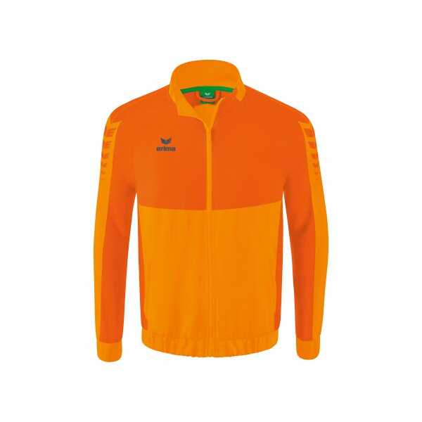 Erima Six Wings Präsentationsjacke Herren - new orange/orange - M
