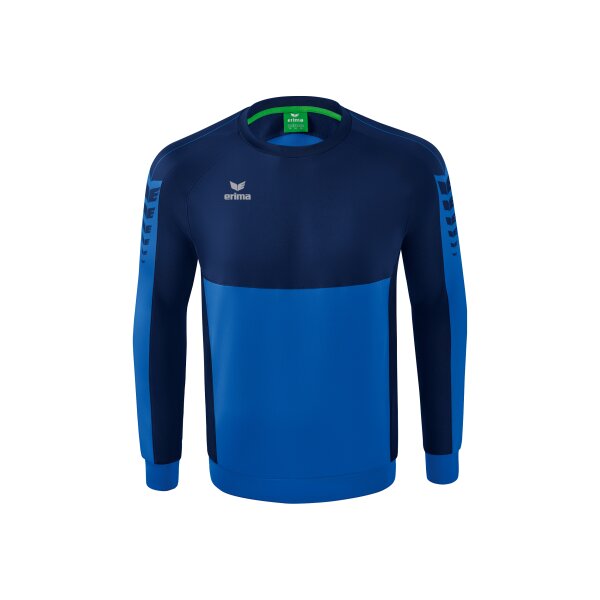 Erima Six Wings Sweatshirt Herren - new royal/new navy - 3XL