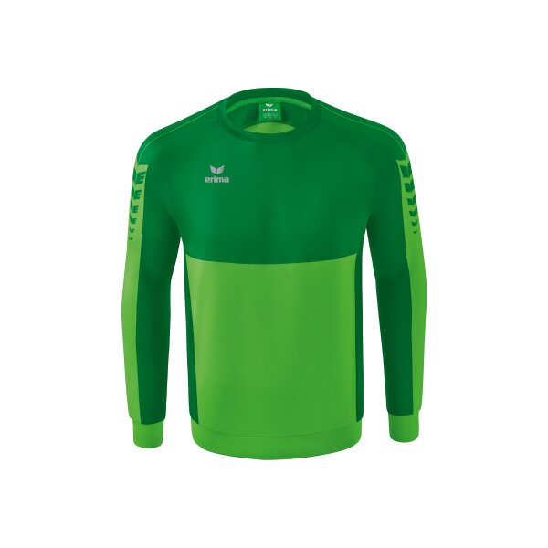 Erima Six Wings Sweatshirt Herren - green/smaragd - 3XL