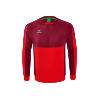 Erima Six Wings Sweatshirt Herren - rot/bordeaux - L