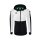 Erima Six Wings Trainingsjacke mit Kapuze Damen - schwarz/weiß - 38
