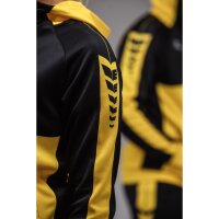 Erima Six Wings Trainingsjacke mit Kapuze Herren - gelb/schwarz - L