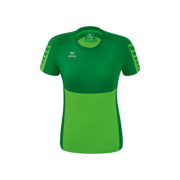 Erima Six Wings T-Shirt Damen - green/smaragd - 34