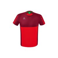 Erima Six Wings T-Shirt Herren - rot/bordeaux - 3XL