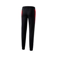 Erima Six Wings Worker Hose Damen - schwarz/rot - 38