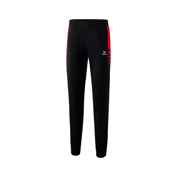 Erima Six Wings Worker Hose Damen - schwarz/rot - 42