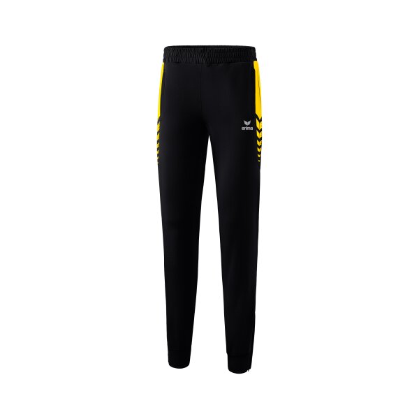 Erima Six Wings Worker Hose Damen - schwarz/gelb - 36