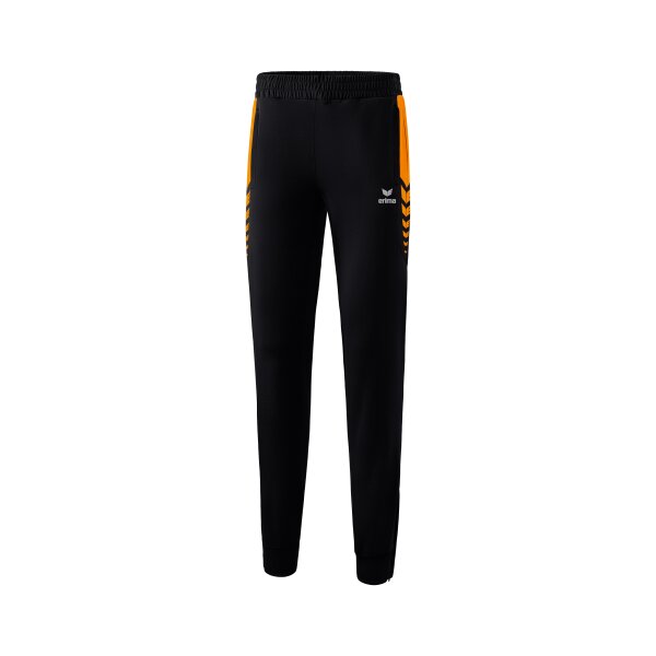 Erima Six Wings Worker Hose Damen - schwarz/new orange - 34