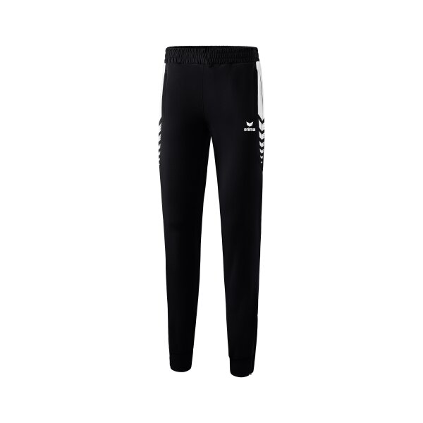 Erima Six Wings Worker Hose Damen - schwarz/weiß - 34