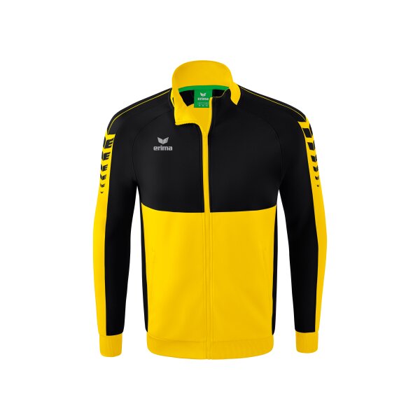Erima Six Wings Worker Jacke Kinder - gelb/schwarz - 152