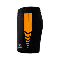 Erima Six Wings Worker Shorts Damen - schwarz/new orange - 40