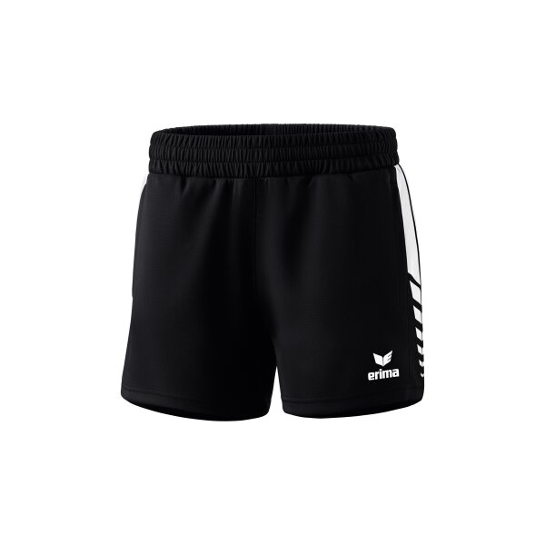 Erima Six Wings Worker Shorts Damen - schwarz/weiß - 38