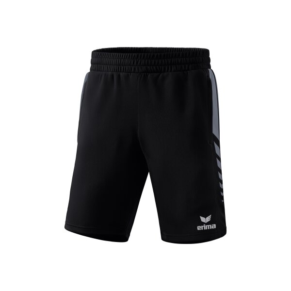 Erima Six Wings Worker Shorts Herren - schwarz/slate grey - 2XL