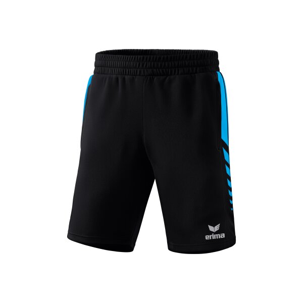 Erima Six Wings Worker Shorts Herren - schwarz/curacao - L