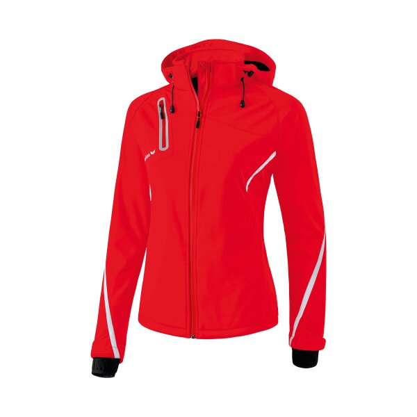 Erima Softshelljacke Function Damen - rot/weiß - 42