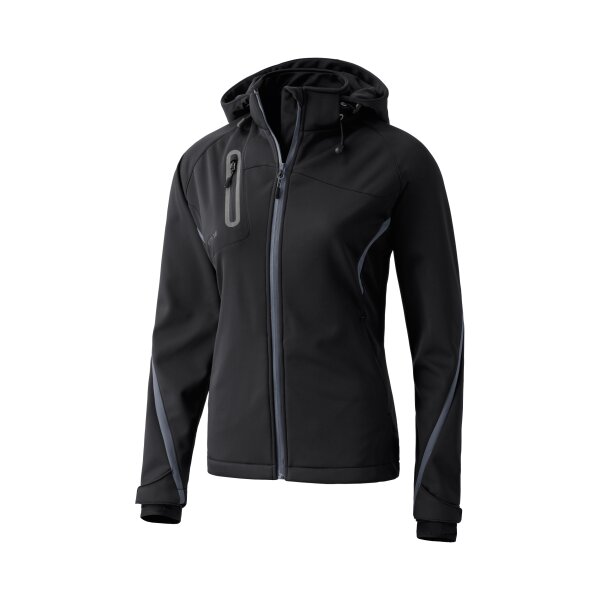 Erima Softshelljacke Function Damen - schwarz/anthrazit - 36