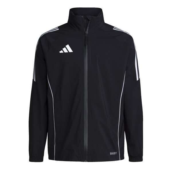 adidas Tiro 24 Regenjacke Herren - schwarz/weiß - XS