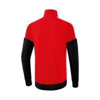 Erima Squad Worker Jacke Kinder - rot/schwarz/weiß