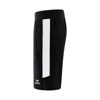 Erima Squad Worker Shorts Kinder - schwarz/weiß