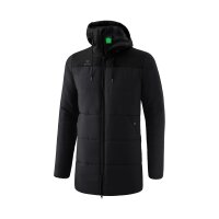 Erima Squad Winterjacke Herren - schwarz - 4XL