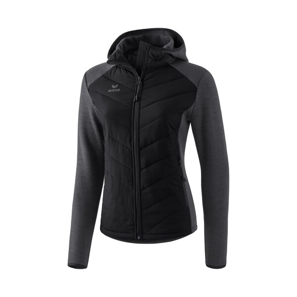 Erima Steppjacke Function Damen - schwarz - 36