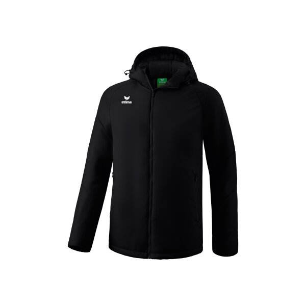 Erima Team Winterjacke Kinder - schwarz - 140