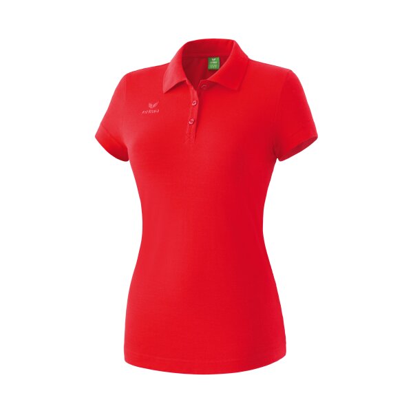 Erima Teamsport Poloshirt Damen - rot - 40